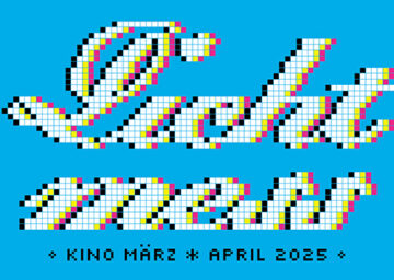 Flyer für das Kino-Programm für März bis April