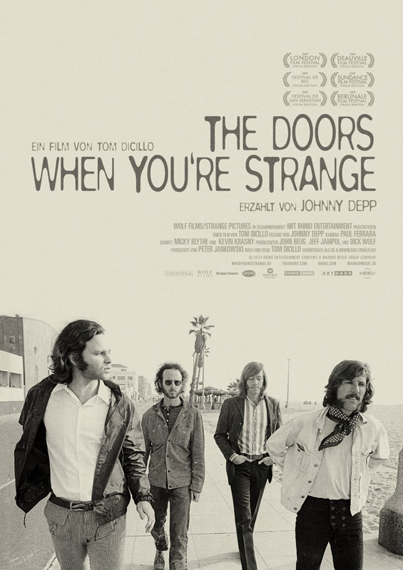 The Doors When you are Strange Plakat